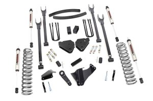 Ford F-350 Super Duty Suspension Lift Kit - Rough Country - 6 Inch, Gas, 4 Link, OVLDS, V2 - '05-'07 Ford F-350 Super Duty Suspension Lift Kit - Rough Country - 6 Inch, Gas, 4 Link, OVLDS, V2 - '05-'07